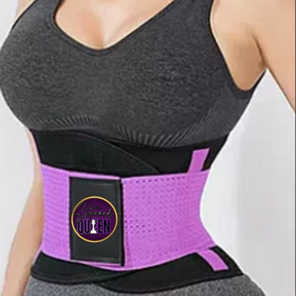 Esteemed Queen Waist Snatcher Waist Trainer Sizes M-5XL Purple NEW